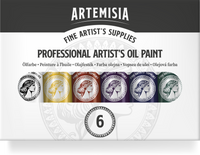 Сет маслени бои Artemisia 20 ml – 6 х