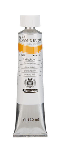 Бои за линорез Schmincke aqua-LINOPRINT 120 ml – 220 Индиска жолта