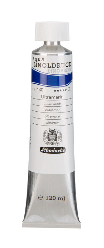 Бои за линорез Schmincke aqua-LINOPRINT 120 ml – 430 Ултрамарин