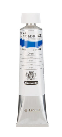 Бои за линорез Schmincke aqua-LINOPRINT 120 ml – 440 Цијан