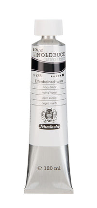 Бои за линорез Schmincke aqua-LINOPRINT 120 ml – 735 Слонова коска црна