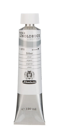 Бои за линорез Schmincke aqua-LINOPRINT 120 ml – 810 Сребрена