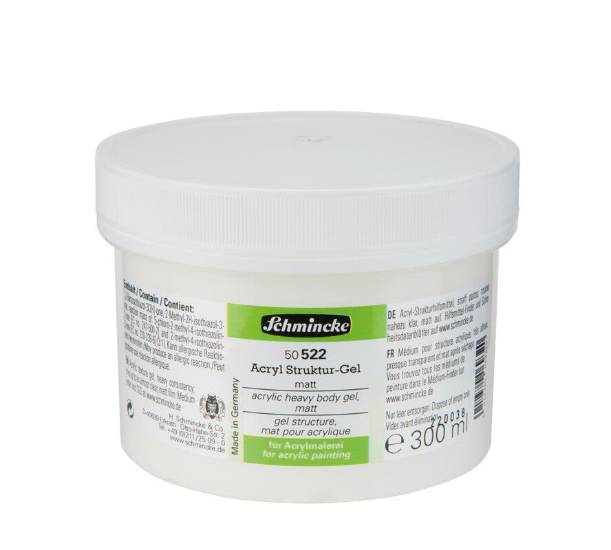 Schmincke Heavy body gel, мат 300 ml