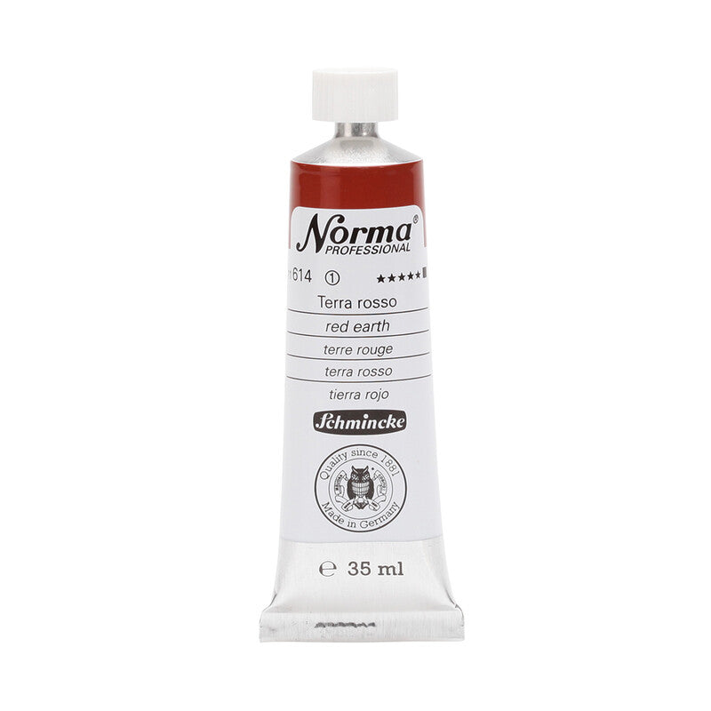 Маслени бои Schmincke Norma Professional 35 ml – 614 Црвена земја