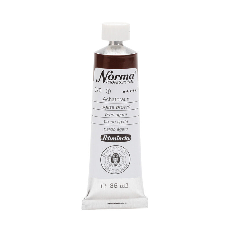 Маслени бои Schmincke Norma Professional 35 ml – 620 Агат кафеава