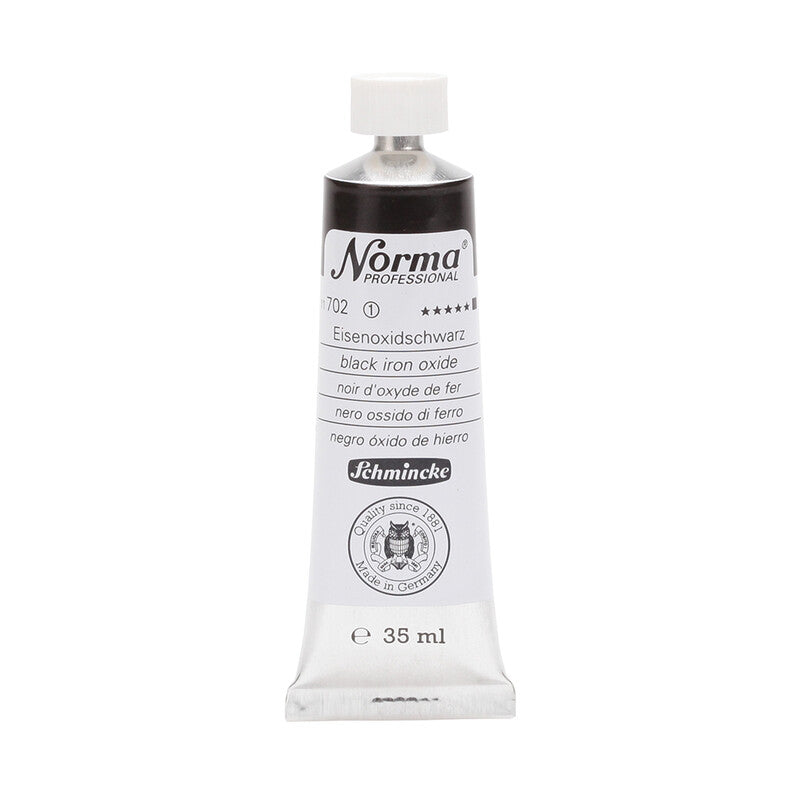 Маслени бои Schmincke Norma Professional 35 ml – 702 Црн железен оксид