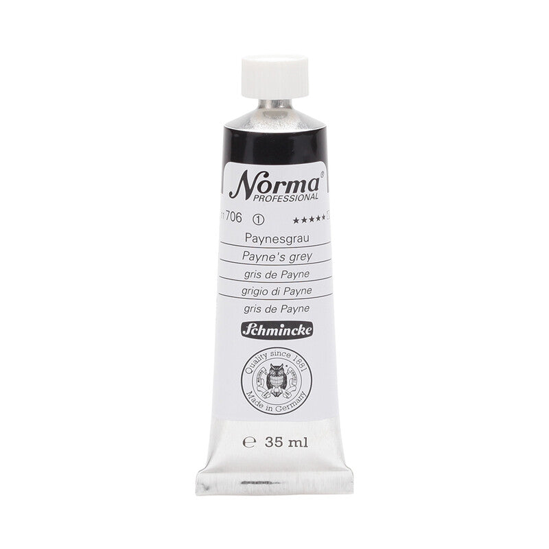 Маслени бои Schmincke Norma Professional 35 ml – 706 Пејнова сива