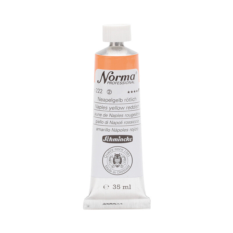 Маслени бои Schmincke Norma Professional 35 ml – 222 Неаполска жолта црвеникава