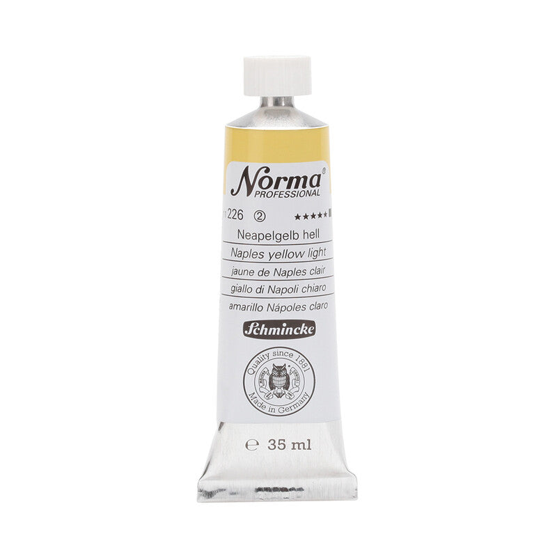 Маслени бои Schmincke Norma Professional 35 ml – 226 Неаполска жолта светла