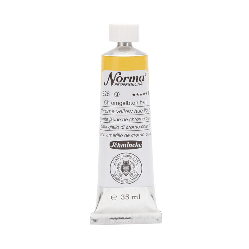 Маслени бои Schmincke Norma Professional 35 ml – 228 Хром жолта нијанса светла