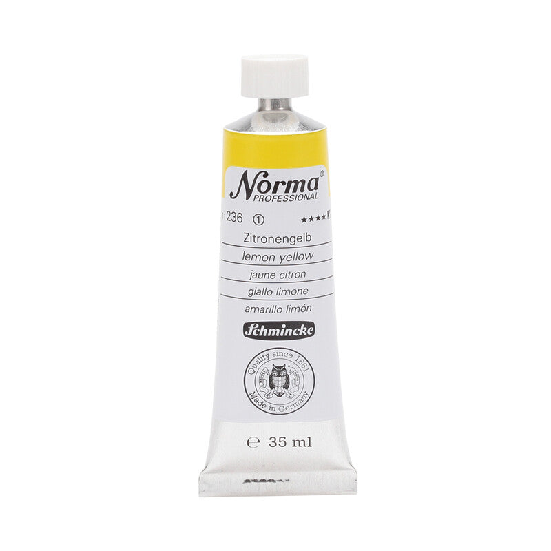 Маслени бои Schmincke Norma Professional 35 ml – 236 Лимон жолта