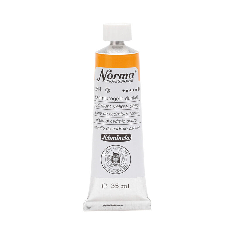 Маслени бои Schmincke Norma Professional 35 ml – 244 Кадмиум жолта темна