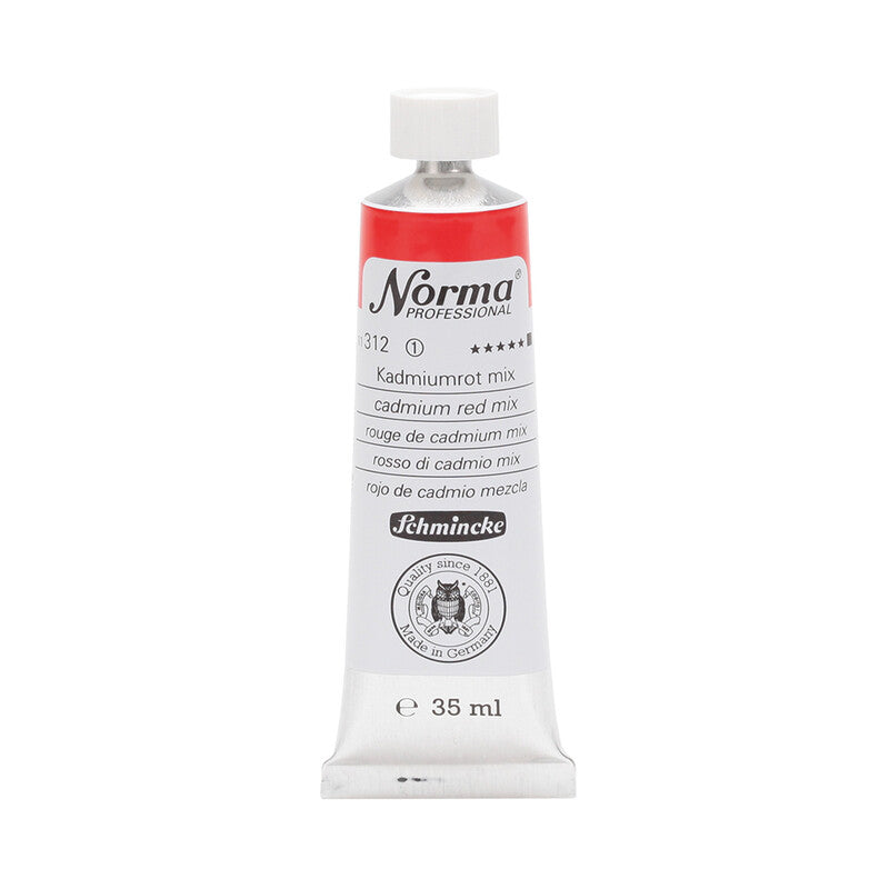 Маслени бои Schmincke Norma Professional 35 ml – 312 Кадмиум црвена