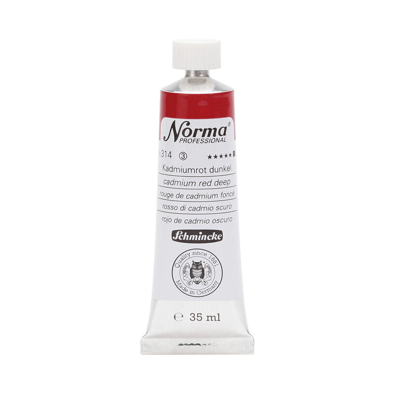 Маслени бои Schmincke Norma Professional 35 ml – 314 Кадмиум црвена темна