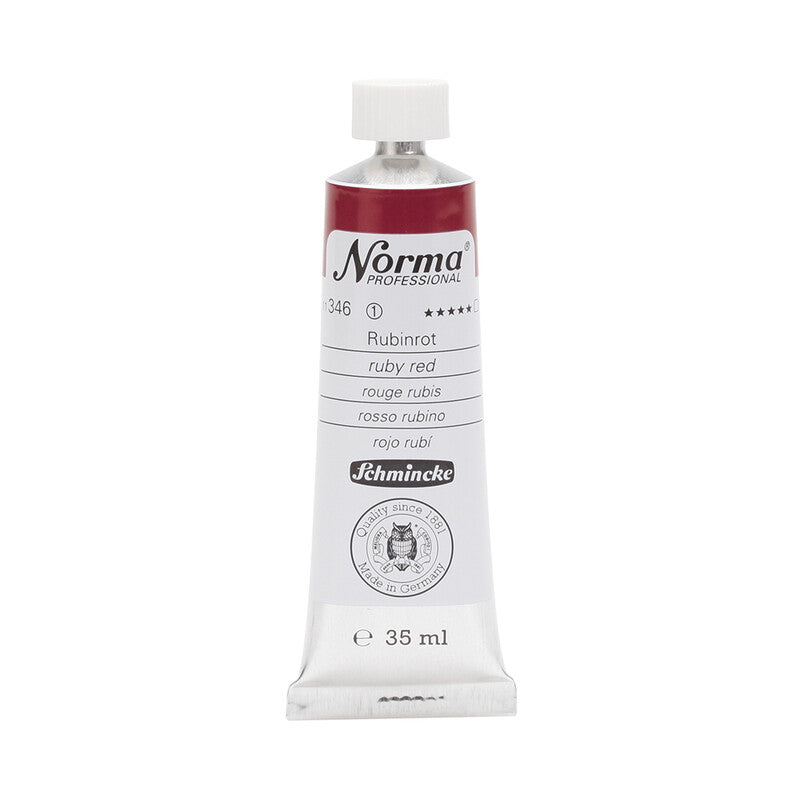 Маслени бои Schmincke Norma Professional 35 ml – 346 Рубин црвена