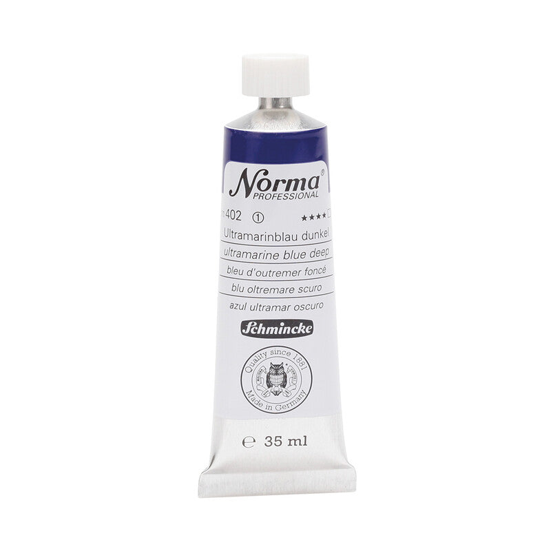 Маслени бои Schmincke Norma Professional 35 ml – 402 Ултрамарин сина темна