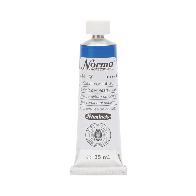 Маслени бои Schmincke Norma Professional 35 ml – 414 Кобалт церулеум сина