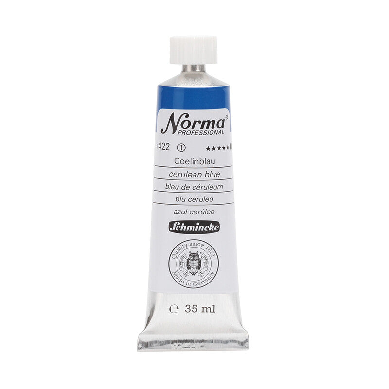 Маслени бои Schmincke Norma Professional 35 ml – 422 Церулеум сина