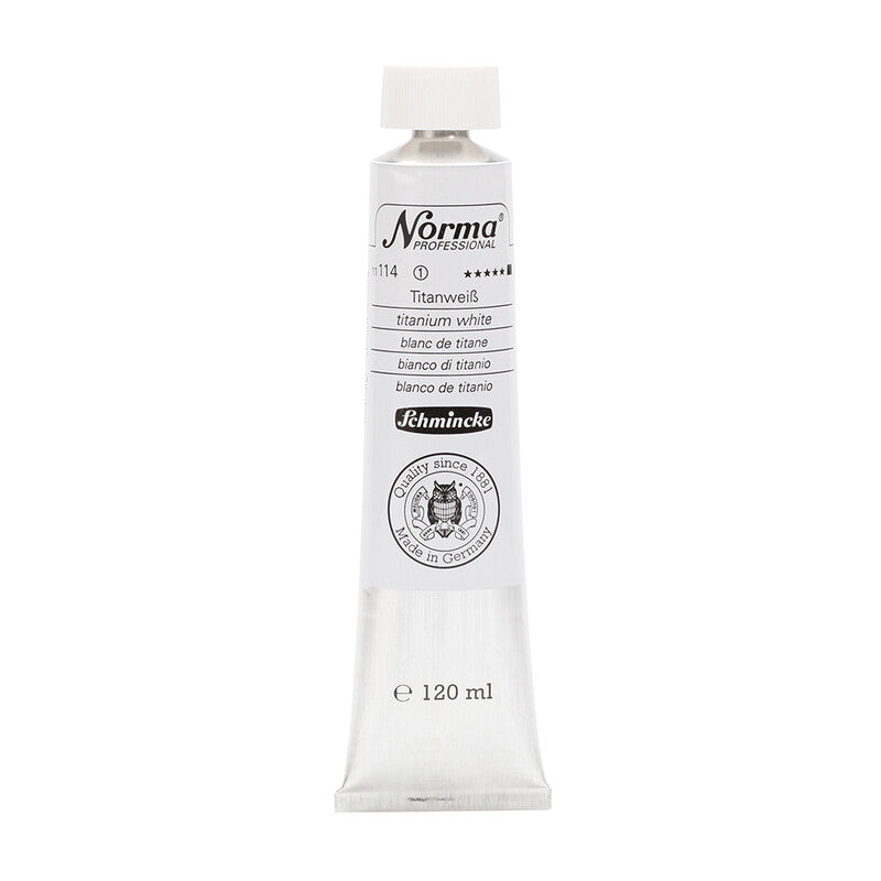 Маслени бои Schmincke Norma Professional 120 ml – 114 Титаниум бела