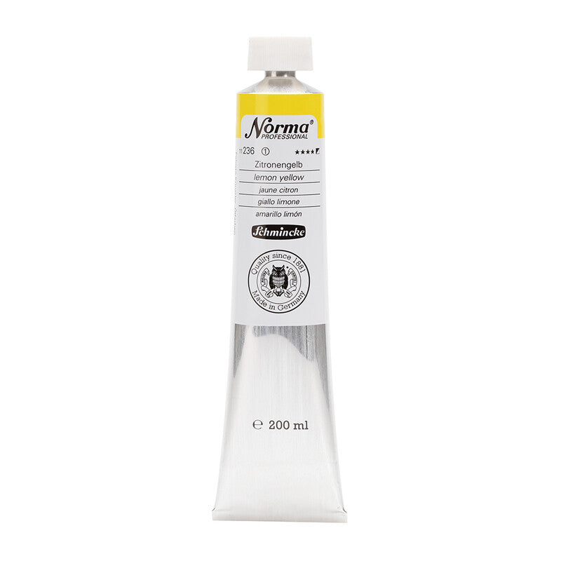 Маслена боја Schmincke Norma Professional 200 ml – 236 Лимон жолта