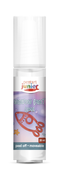 window paint 20 ml – бела