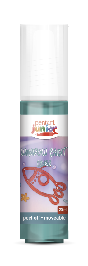 window paint 20 ml – зелена