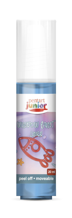 window paint 20 ml – сина