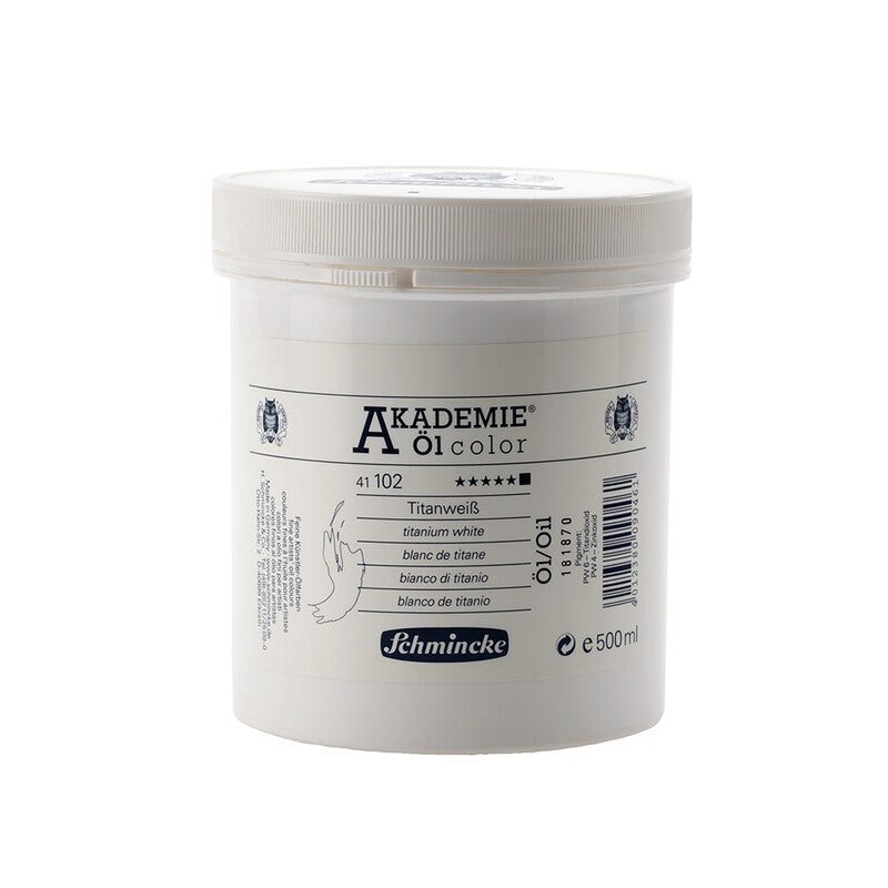 Маслена боја Schmincke AKADEMIE 500 ml Titanium white
