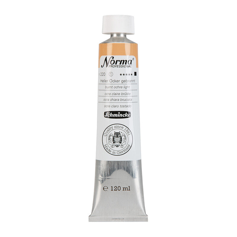 Маслени бои Schmincke Norma Professional 120 ml – 220 Печена охра светла