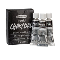 Течен јаглен Schmincke Trio liquid charcoal