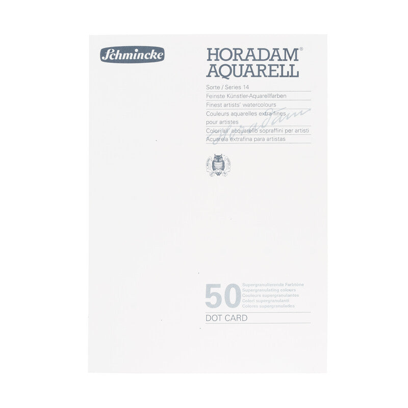 Точкест мострен картон Schmincke HORADAM Aquarell Dot Card Super Granulation - 50 бои