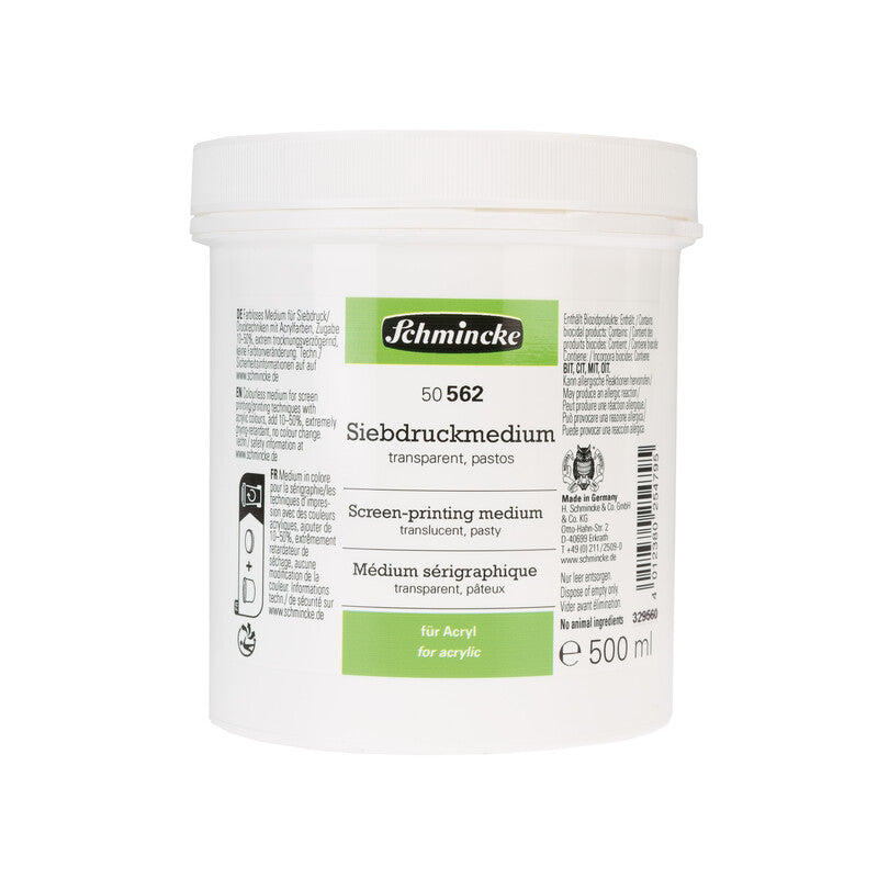 Медиум за ситопечатење Schmincke Screen-printing medium 500 ml