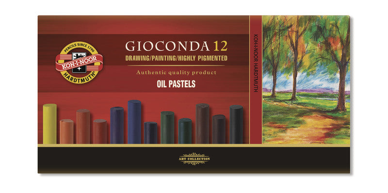 8352 Сет уметнички маслени пастели 12бр GIOCONDA