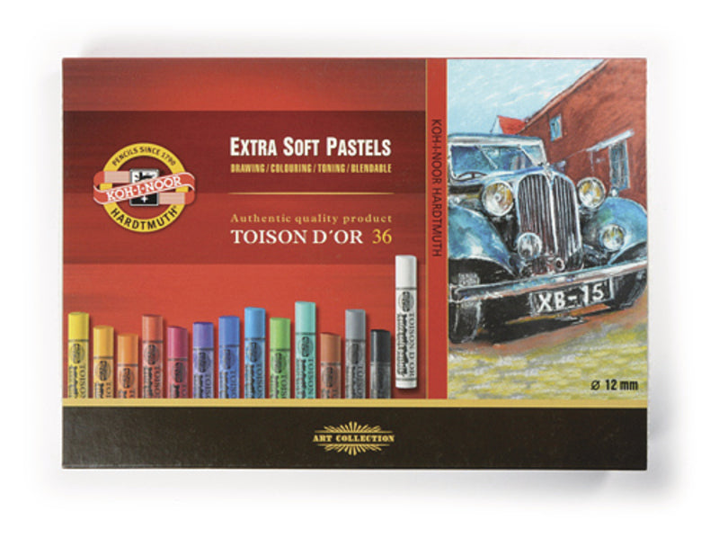 8555 Уметнички пастели EXTRA SOFT - TOISON D OR- 36бр