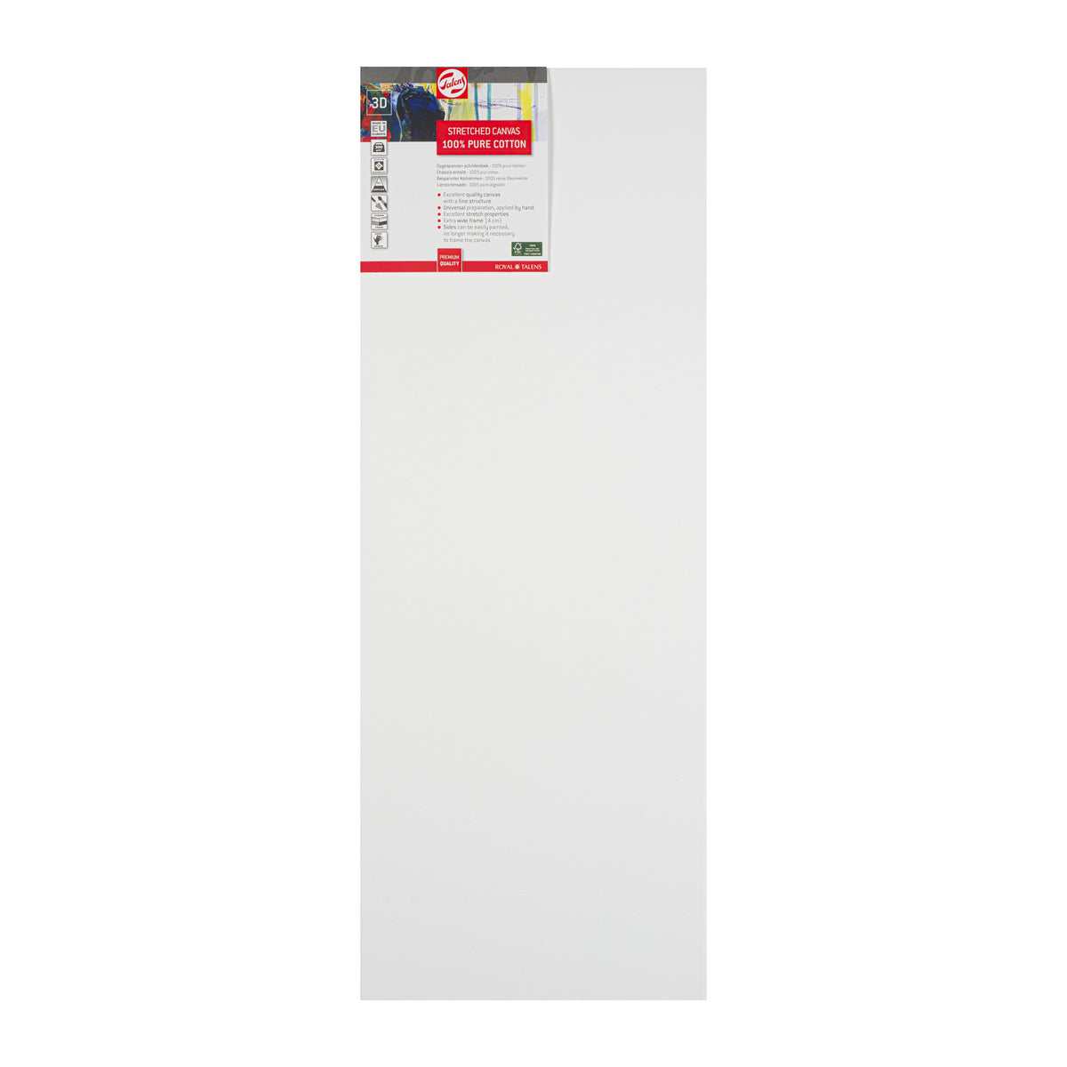 Сликарско платно 3D ROYAL TALENS 30 x 80 cm