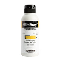 Акрилни бои Schmincke PRIMAcryl Professional 250 ml – 235 Титаниум златно жолта fluid