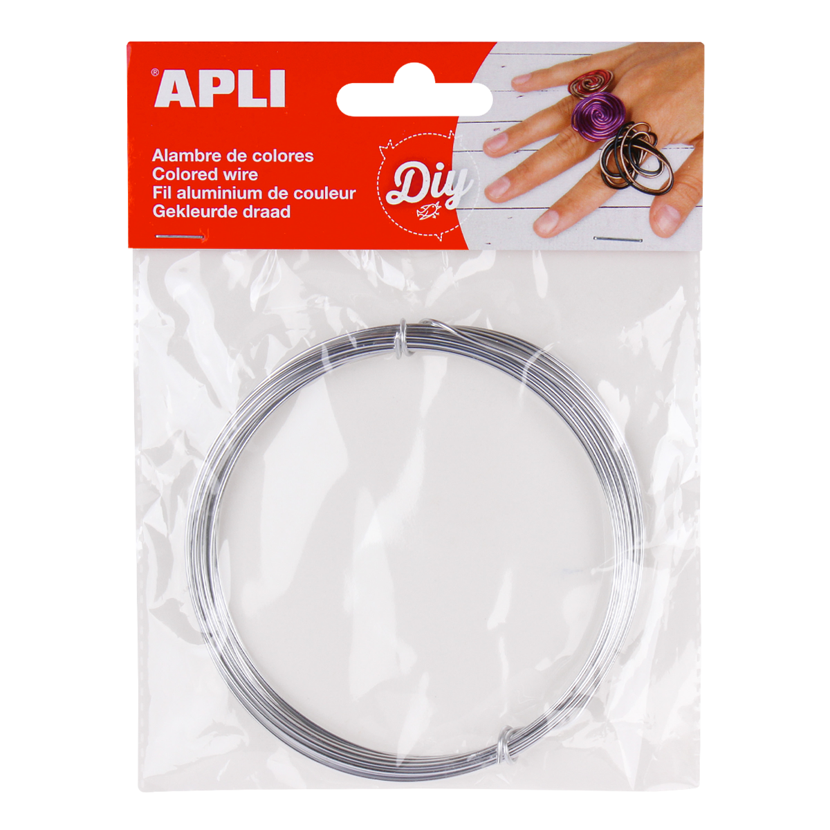 Жица за моделирање APLI 1,5 mm × 5 m – сребрена