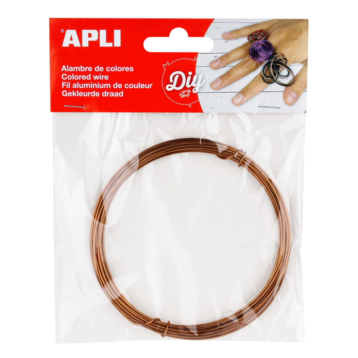 Жица за моделирање APLI 1,5 mm × 5 m – бакарна