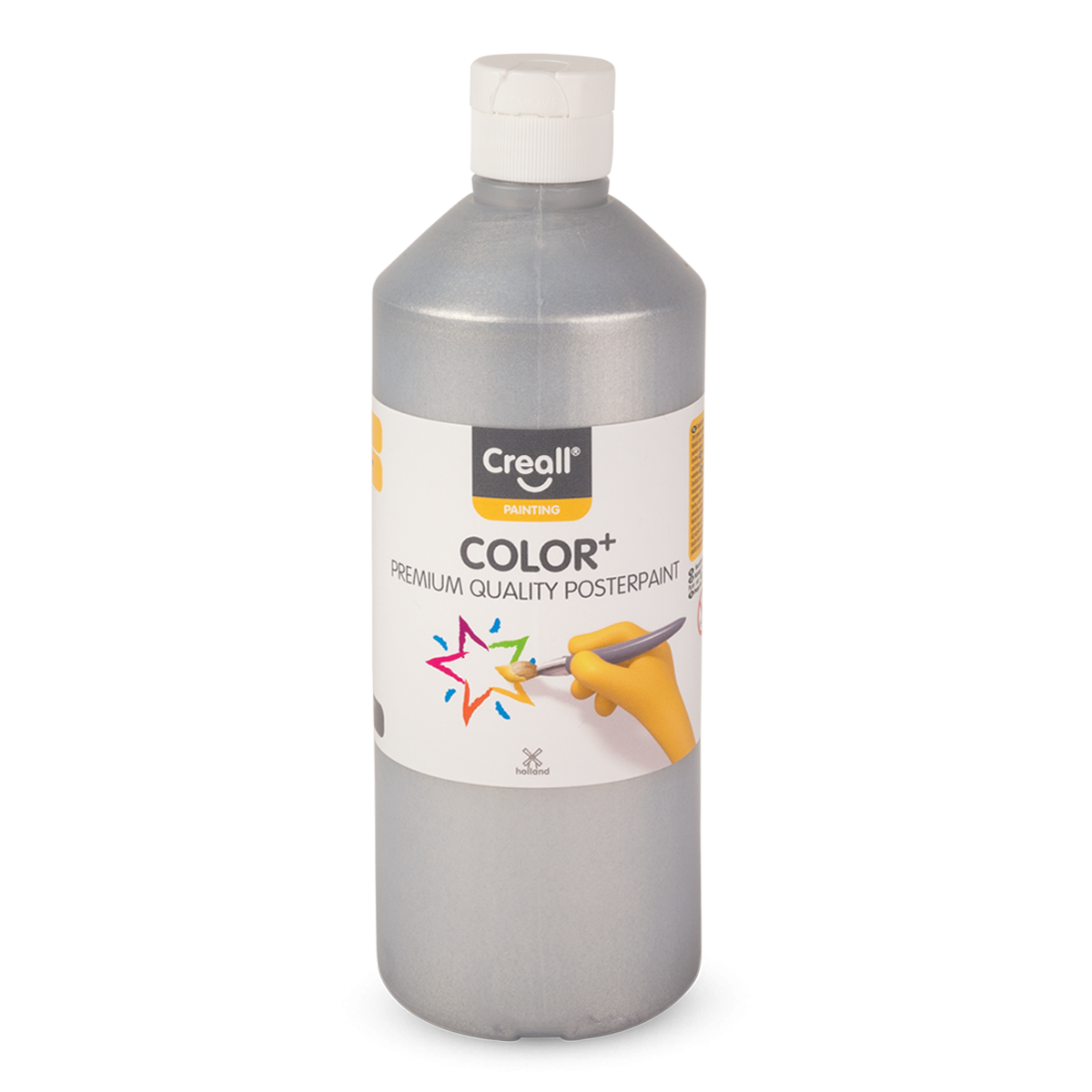 Темперна боја Creall CREALLCOLOR 500 ml - сребрена