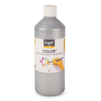 Темперна боја Creall CREALLCOLOR 500 ml - сребрена