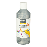 Светкава боја Creall Glitter 250 ml - сребрена