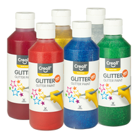 Creall сет бои Glitter – 6 × 250 ml, микс бои