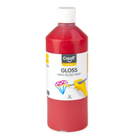 Сјајна поливинилна боја Creall Gloss 500 ml – темноцрвена