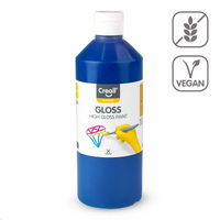 Сјајна поливинилна боја Creall Gloss 500 ml – темносина