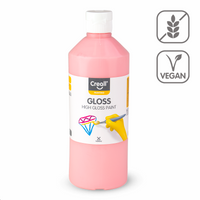 Сјајна поливинилна боја Creall Gloss 500 ml – розова