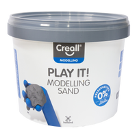 Песок за моделирање Creall Play it! 750 g во кофичка