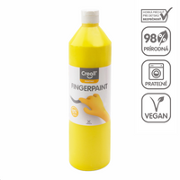Боја за сликање со прсти Creall - 750 ml – жолта