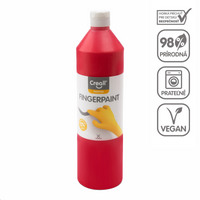 Боја за сликање со прсти Creall - 750 ml – црвена