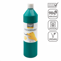 Боја за сликање со прсти Creall - 750 ml – зелена