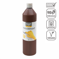 Боја за сликање со прсти Creall - 750 ml – кафеава
